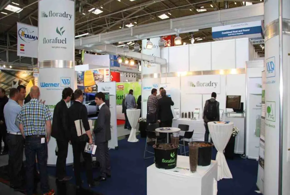 IFAT-Messe-Nachlese: Überwältigende Nachfrage nach florafuel-Verfahren und floradry-Trocknungssystemen
