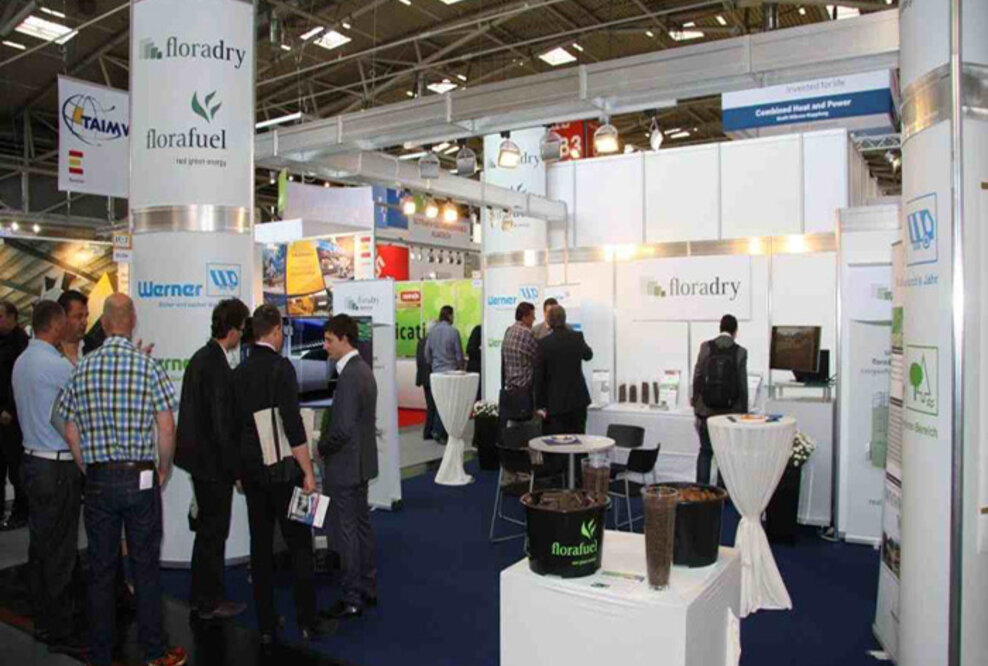 IFAT-Messe-Nachlese: Überwältigende Nachfrage nach florafuel-Verfahren und floradry-Trocknungssystemen