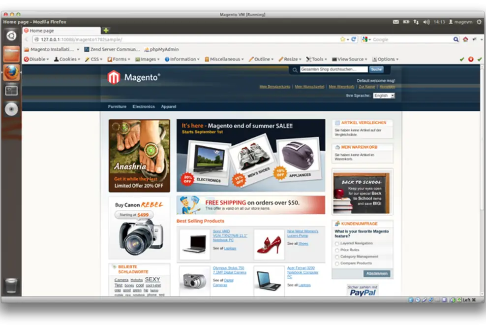 Magento VM in neuer Version erschienen