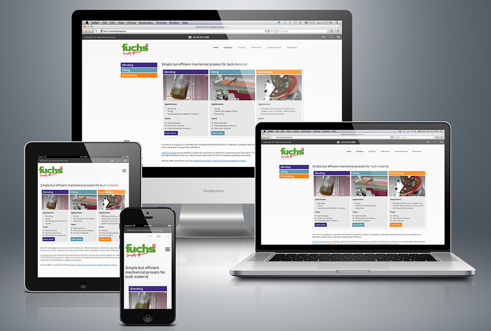 Almut M. arbeitet für die Fuchs AG – frisches Webdesign und optimierte Datenerfassung dank MetaModels