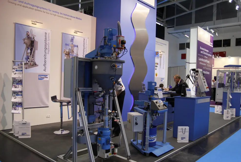 Messenachbericht der ViscoTec Pumpen- u. Dosiertechnik GmbH