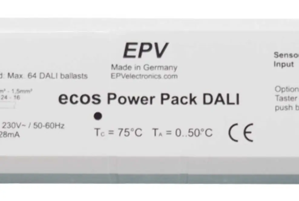 Energiesparende DALI-Beleuchtungssteuerung