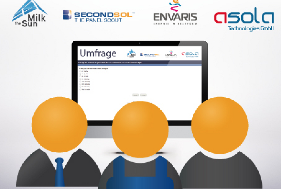 Umfrage zum Thema Versicherung und Reparatur von defekten PV-Anlagen