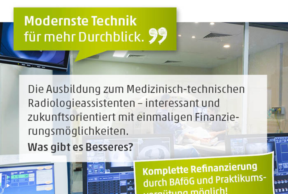 MTRA - Spannender Zukunftsberuf mit exzellenten Jobaussichten – Eltern aufgepasst: