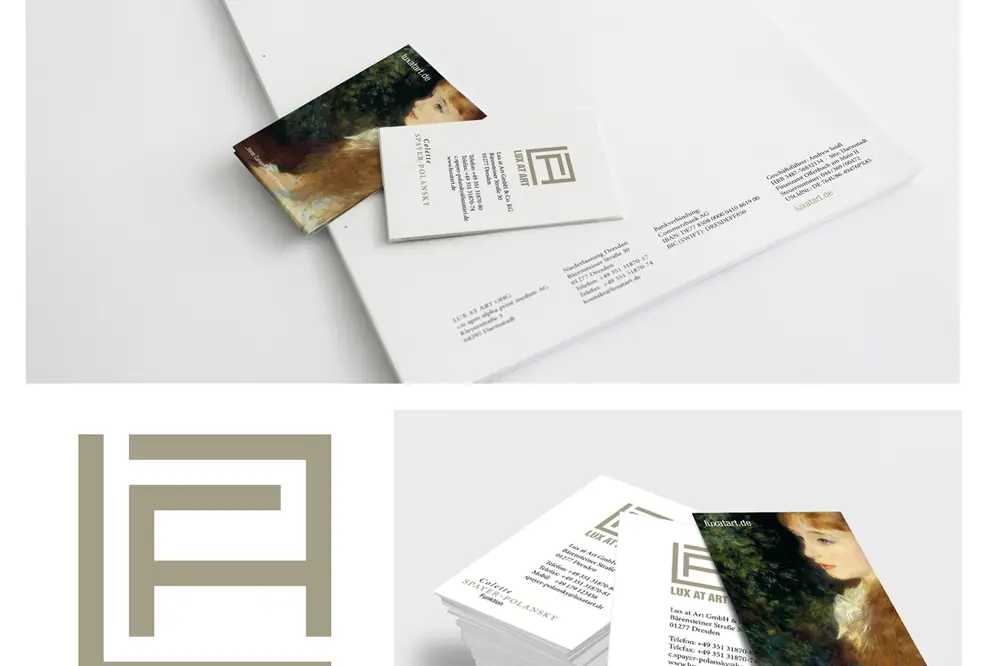 NARCISS & TAURUS begleitet den Relaunch des Online-Kunsthandels Lux at Art.