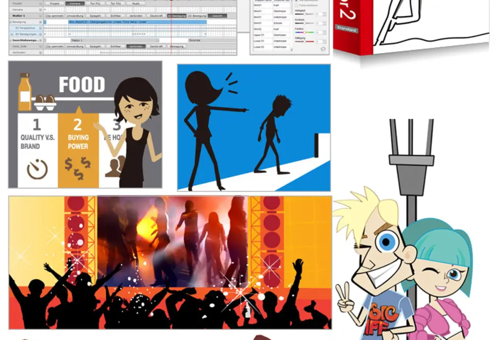 Neues CrazyTalk Animator 2.1 auch für MAC - 2D-Animationssoftware für Zeichnung und Foto