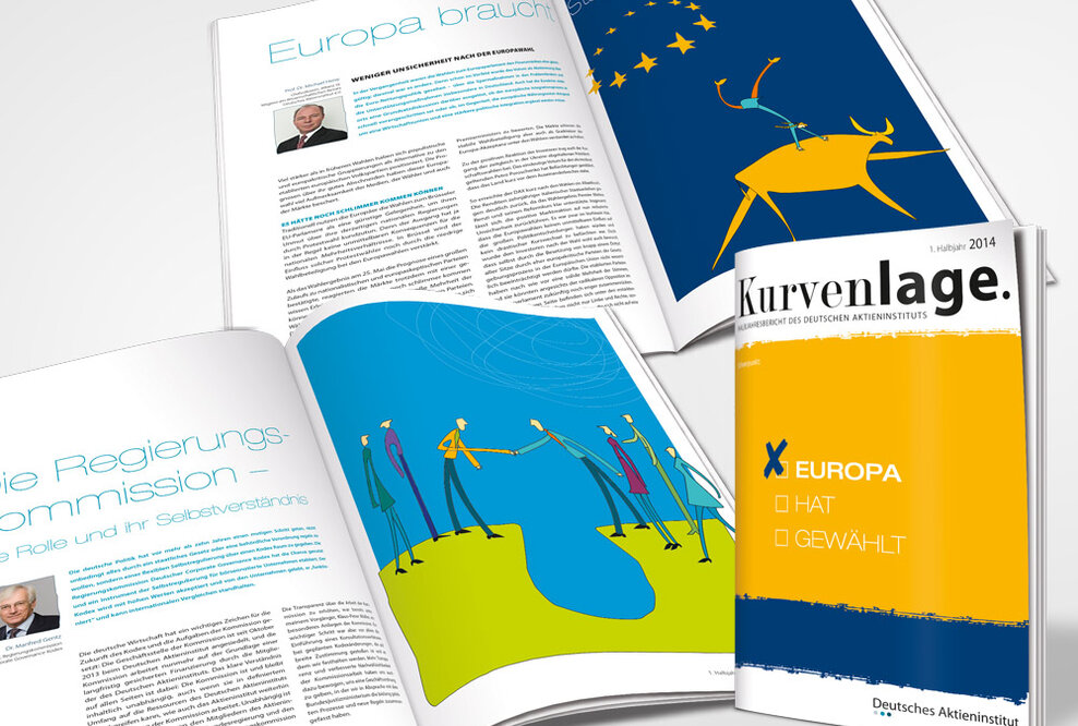 Pantos bringt für das Deutsche Aktieninstitut die neue Ausgabe der Kurvenlage an den Start.