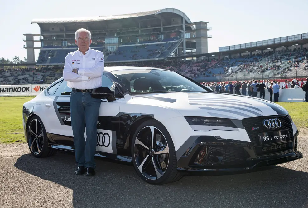 Beweis erbracht: Audi RS 7 concept fährt fahrerlos am Limit