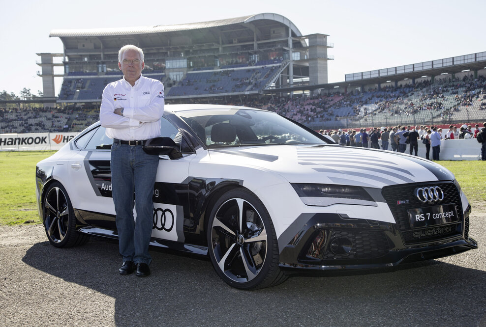 Beweis erbracht: Audi RS 7 concept fährt fahrerlos am Limit