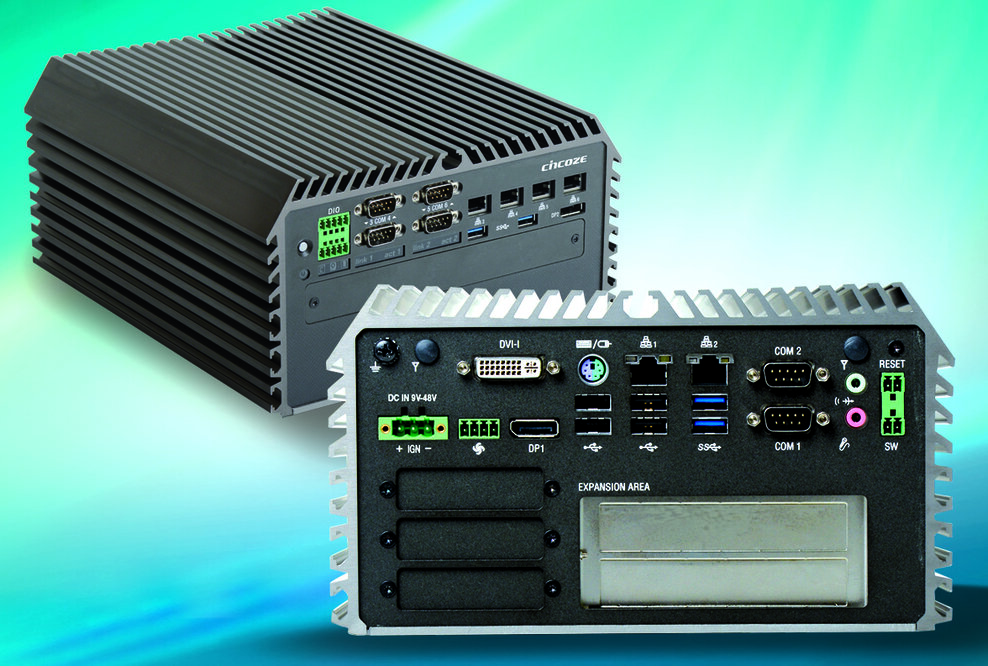 Box-PC bietet 19“ Ausbaumöglichkeiten