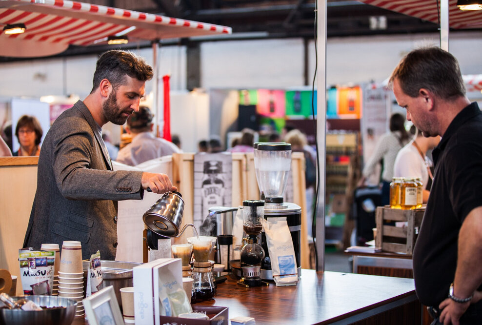 Die „Braune Bohne“ auf dem größten Food-Festival