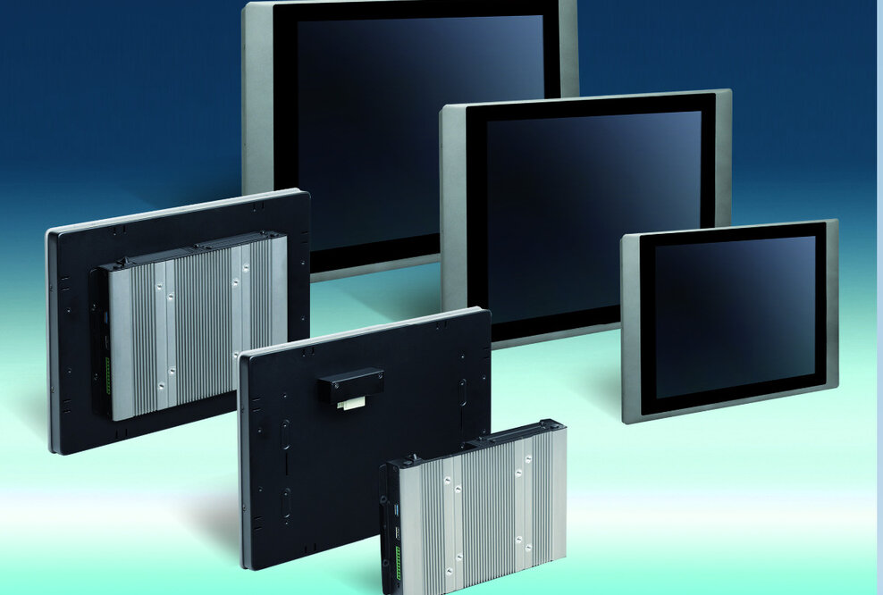 Flexibilität durch steckbares PC-Modul + Display !