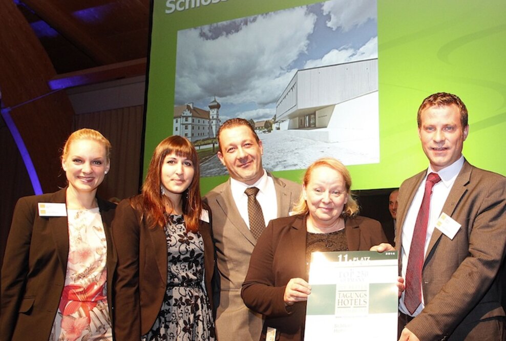 Schloss Hohenkammer ist „Tagungshotel des Jahres “