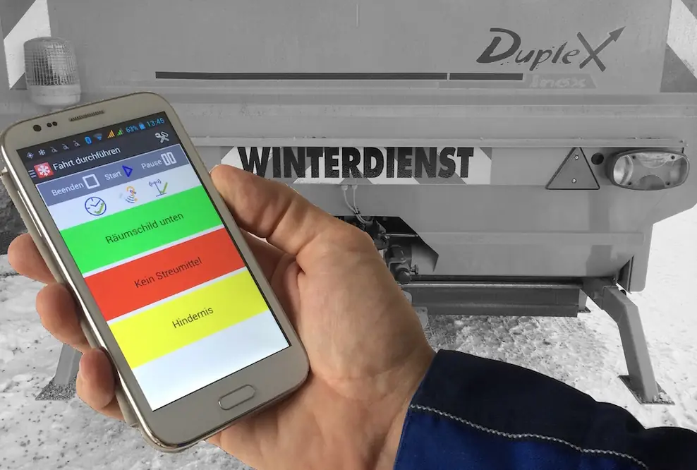 Winterdienst App - App-einfach Räum- und Streupflichten dokumentieren und so Haftungsrisiken minimieren