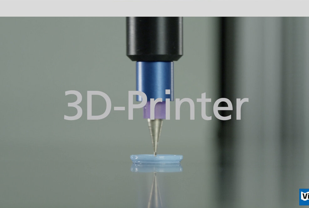 3D Druck mit ViscoTec- Nummer 1 für Silikone, Flüssigkeiten und Pasten