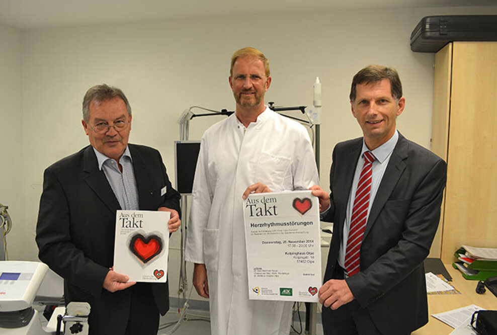 Herzrhythmusstörungen: Wann harmlos, wann gefährlich? - Kardiologen referieren im Olper Kolpinghaus