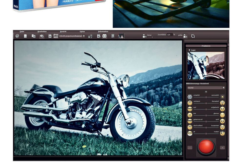 Franzis Weihnachtsgeschenk - Fotosoftware Photo BuZZer für One-Klick Bilder mit WOW-Effekt