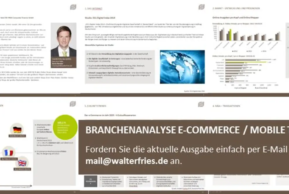 Kostenlose Branchenanalyse E-Commerce / Mobile Trends