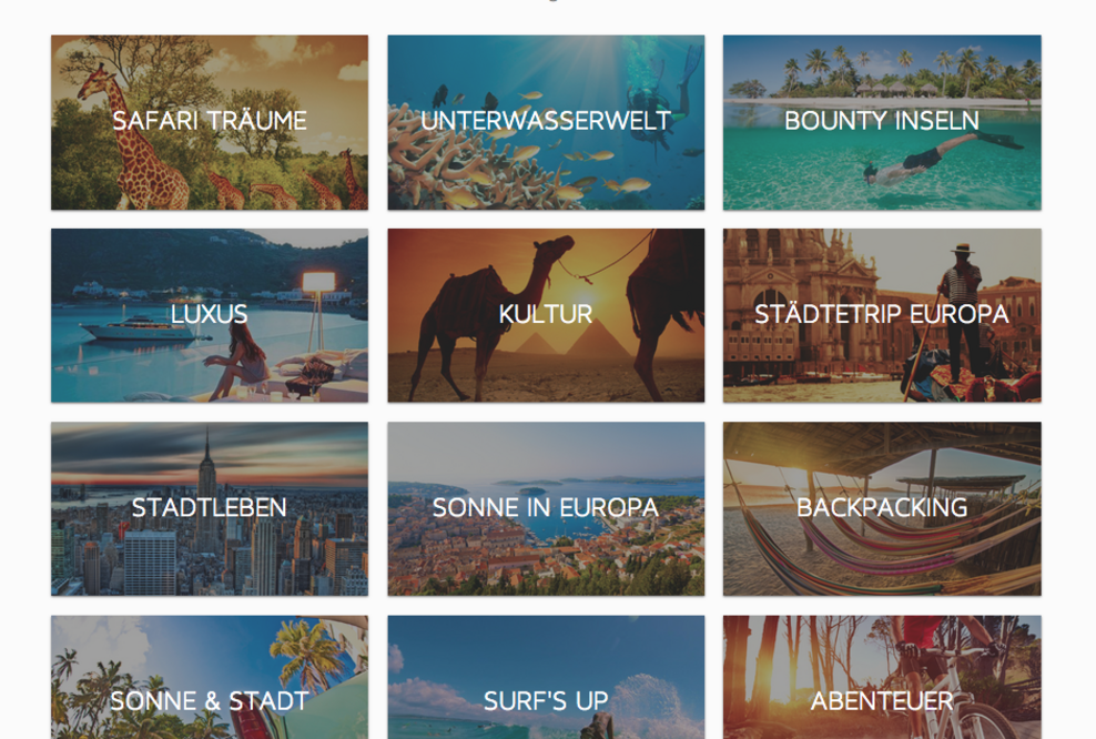 Das Start-Up PaperFlies führt Inspirations-Tool „Reise nach Thema“ ein