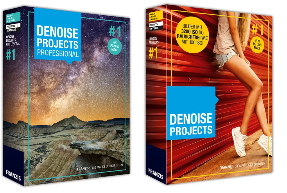 Denoise projects - Neueste Entrauschungsverfahren zur Rettung einzigartiger Fotomotive
