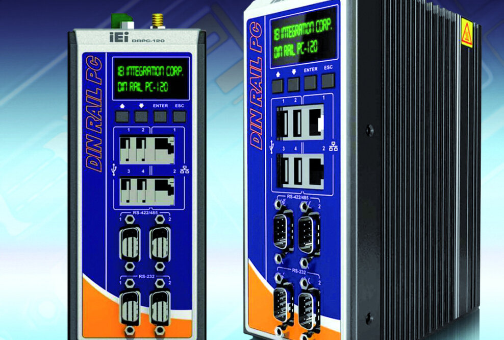 Multi-Core Hutschienen-PC mit Fernwartung
