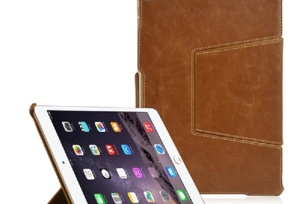 Neue MANNA Schutzhüllen für iPad Air 2 von LEICKE. Edles Design mit cleveren Features...