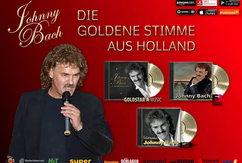 Schlagerstar Johnny Bach mit Gold und Platin ausgezeichnet