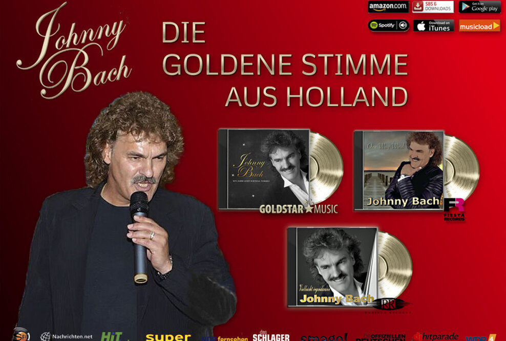 Schlagerstar Johnny Bach mit Gold und Platin ausgezeichnet