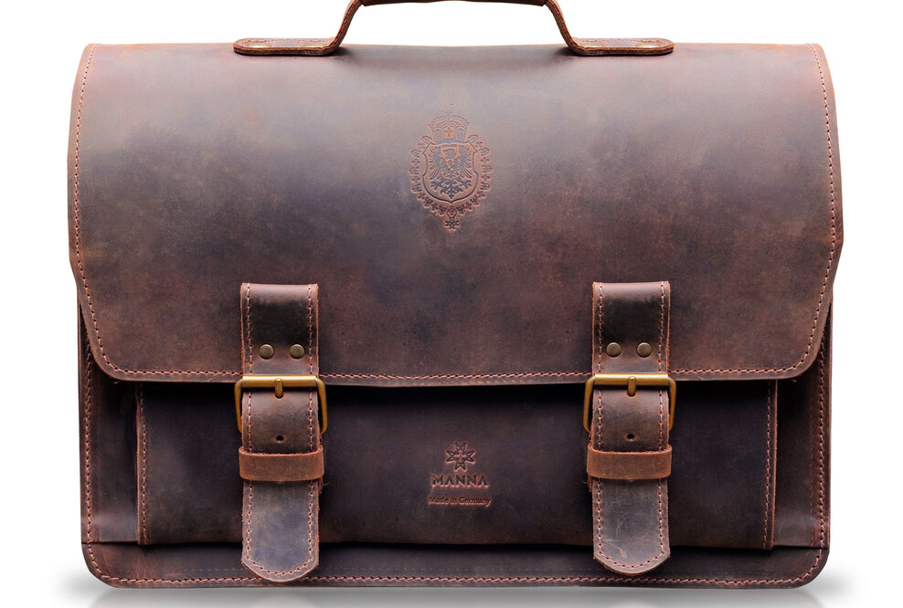 NEU: MANNA Echt-Ledertaschen für das Macbook Pro - Exklusive Klasse statt Masse.