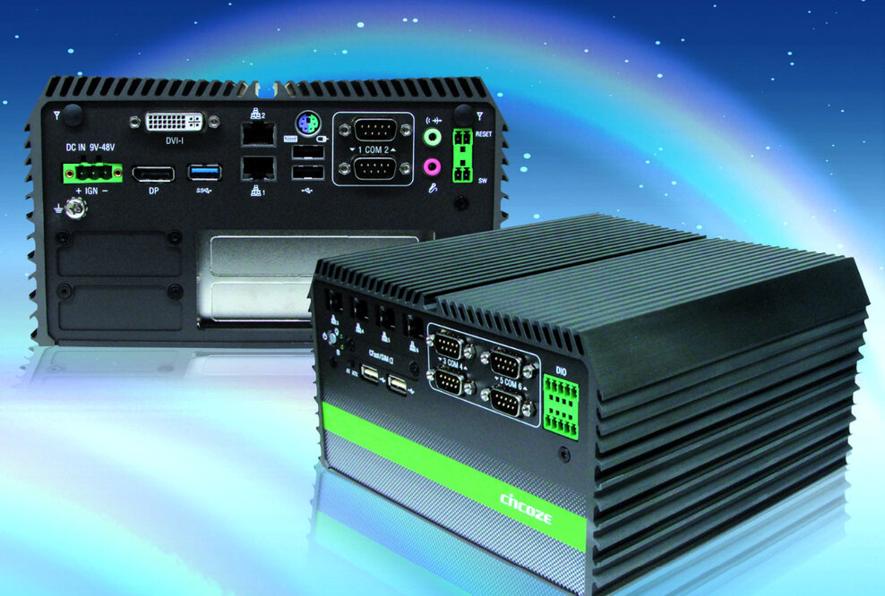 Verbrauchseffizienter Box-PC ist flexibel konfigurierbar