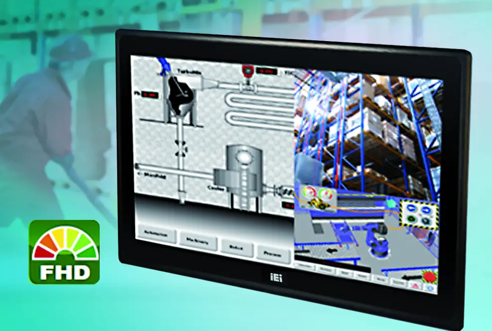 22“ Multi-Touch-Monitor ausgelegt für Industrieanwendungen