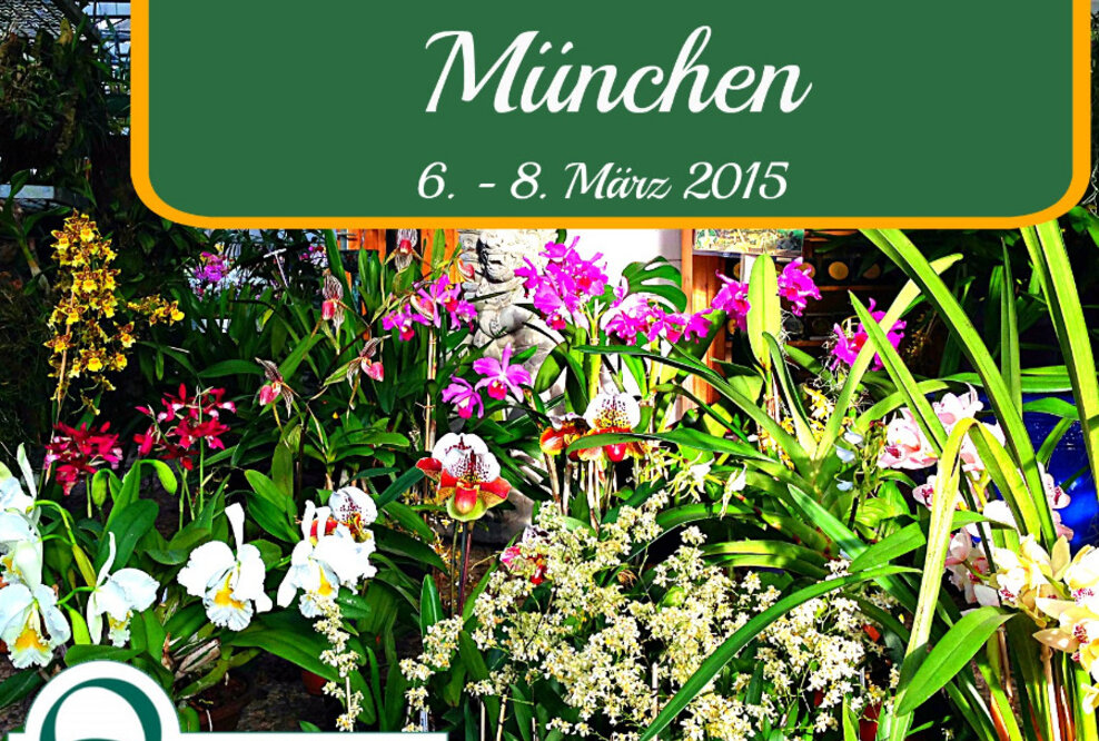 35. Orchideenmarkt in München mit Orchideentaufe und Orchideen-Symposium