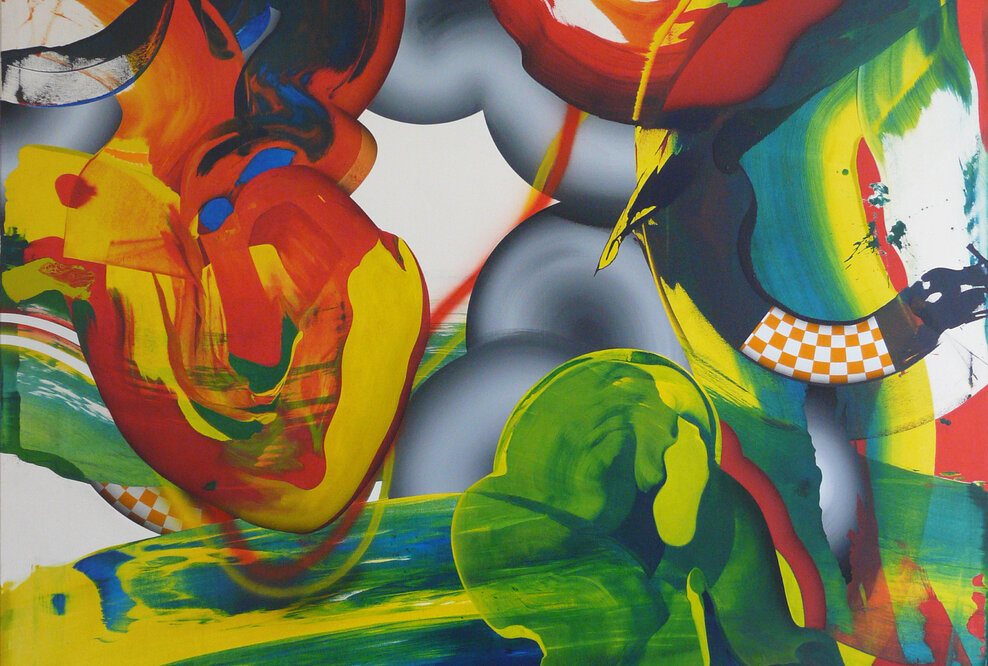 Ab van Hanegem mit Doppel-Solo-Show bei Galerie Gilla Lörcher: Study for Position #4