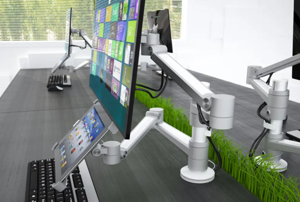 Ergonomie im Büro durch Monitorhalterungen von monitorhalterung.de: Weil Gesundheit das Wichtigste ist