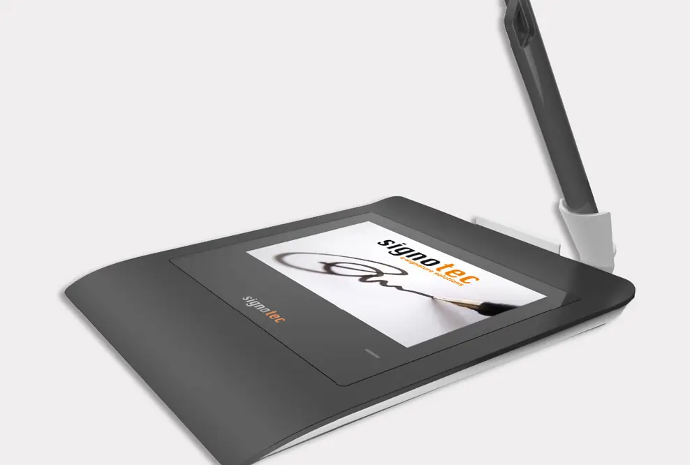 Neue Generation von Unterschriftenpads von signotec auf der CeBIT 2015