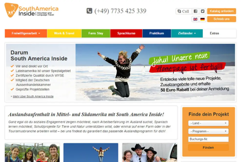 South America Inside präsentiert sich in neuem Look