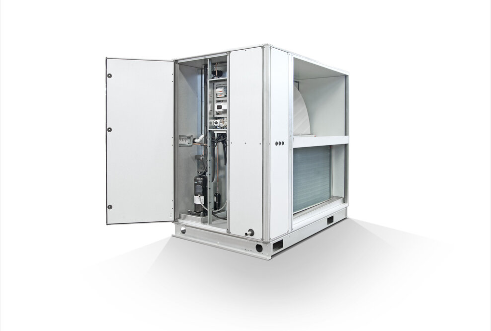 Kompakt und effizient Heizen und Kühlen - ReCooler HP Neuste Wärmepumpentechnology von Fläkt Woods