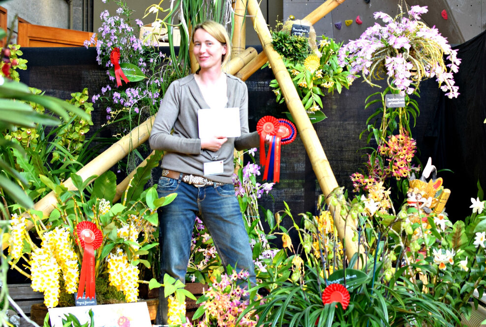 Pures Gold für Orchideenschätze aus Dahlenburg und Herrenhausen auf der 17. Europäischen Orchideen Konferenz