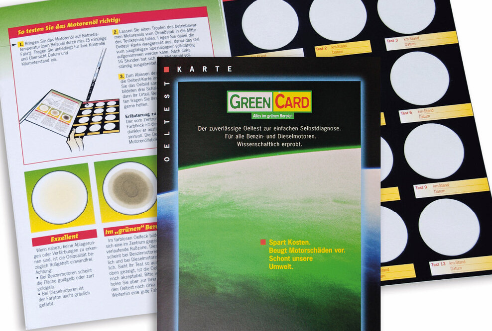 Schweizer bringen „GreenCard“-Test zur Selbstdiagnose auf den Markt: So fit  ist mein Öl im