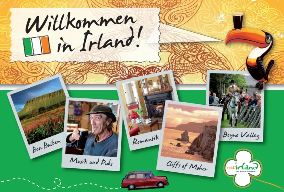 Echt Irland Reisen buchen mit Sicherungsschein