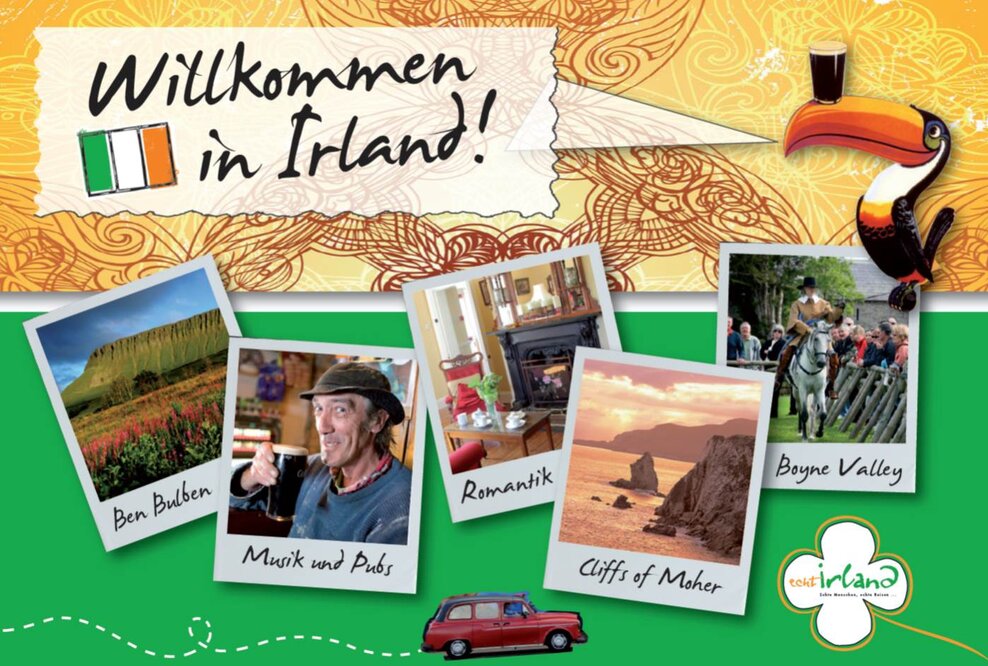 Echt Irland Reisen buchen mit Sicherungsschein