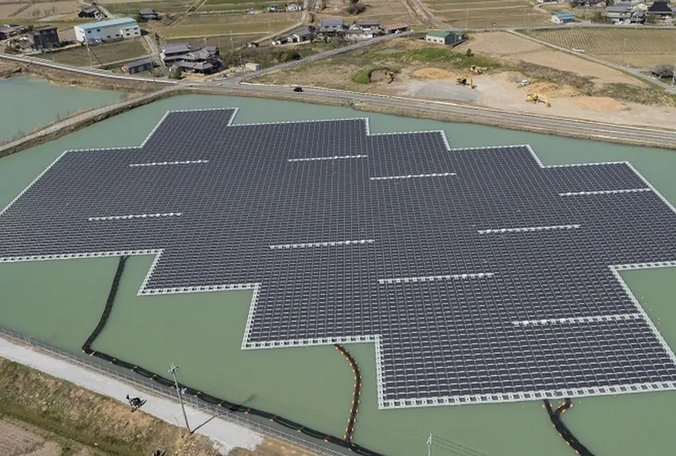Kyocera TCL Solar nimmt schwimmende Mega-Solarkraftwerke in der Präfektur Hyogo in Japan in Betrieb