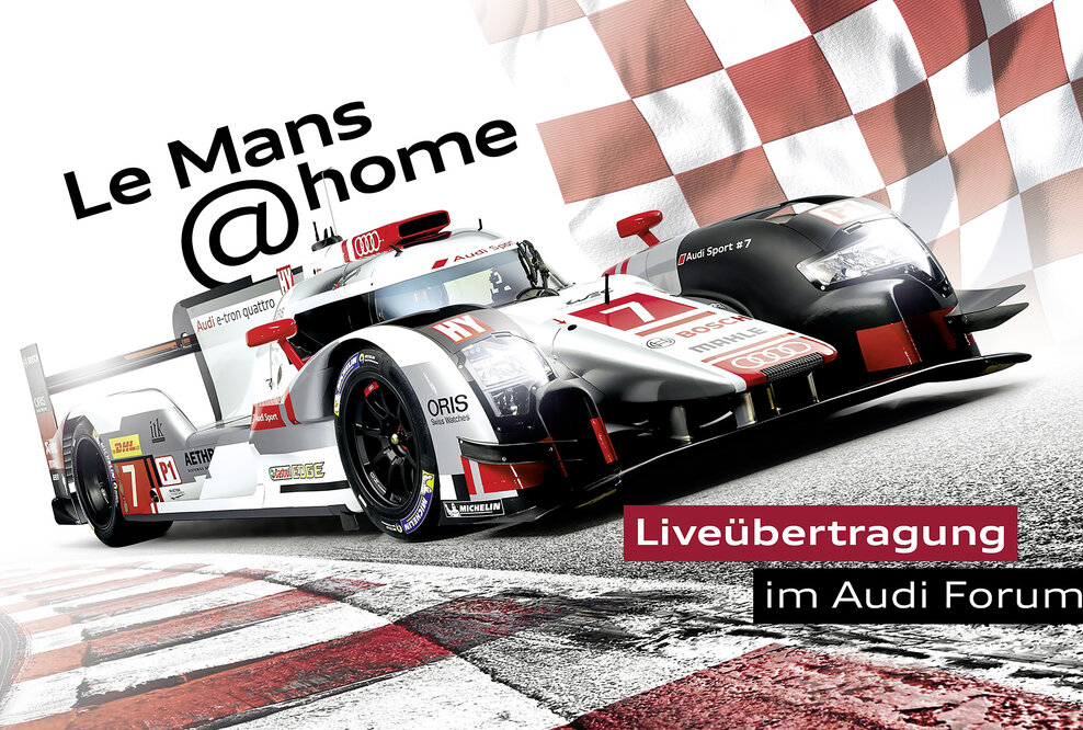 Le Mans@home: 24-Stunden-Rennen live bei Audi in Neckarsulm