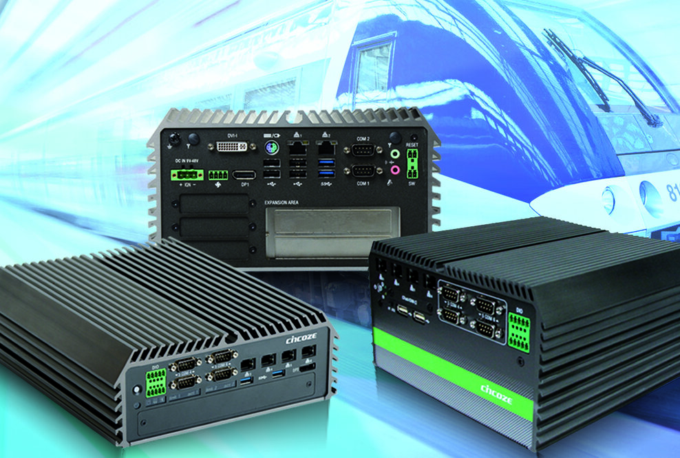 Lüfterlose Box-PCs sind EN50155 zertifiziert