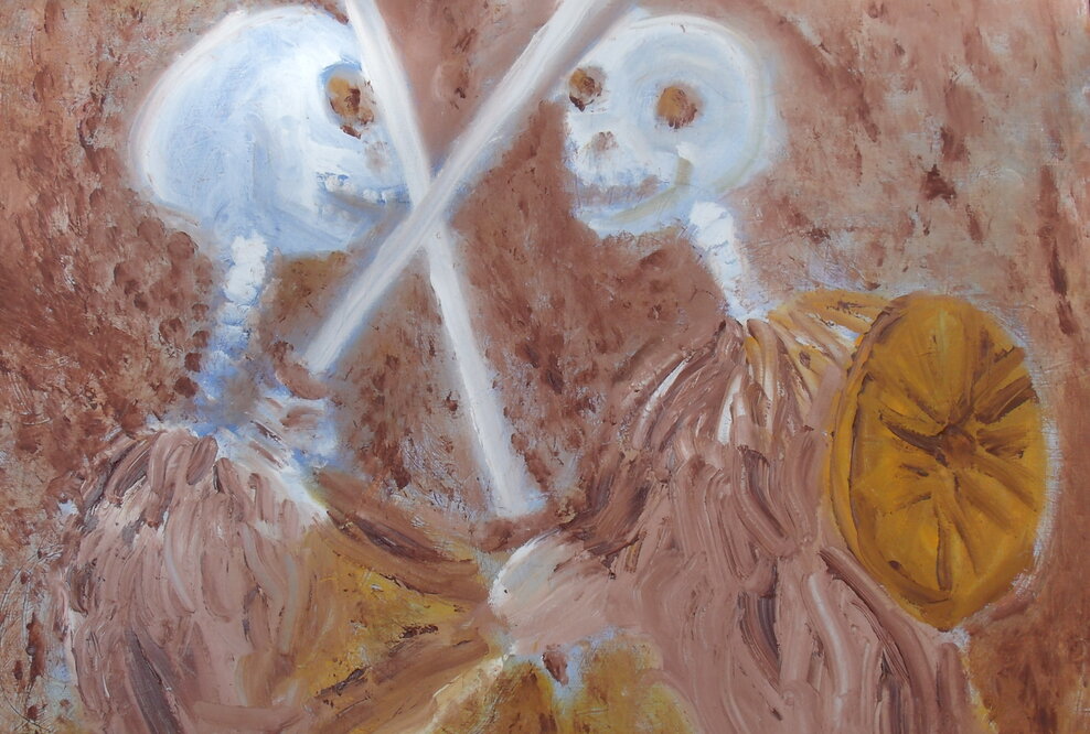 Ölbilder von Patrick Jeune für den Kirchentag 2015 ausgewählt