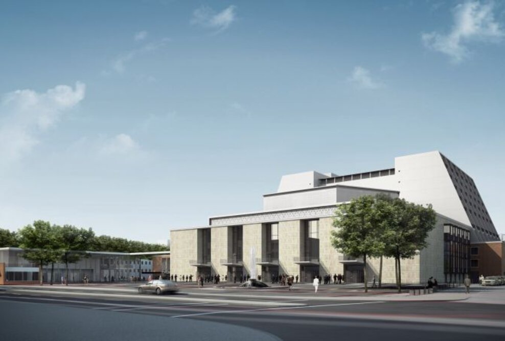 Projektraum AWARO bei der Generalsanierung der Städtischen Bühnen Köln