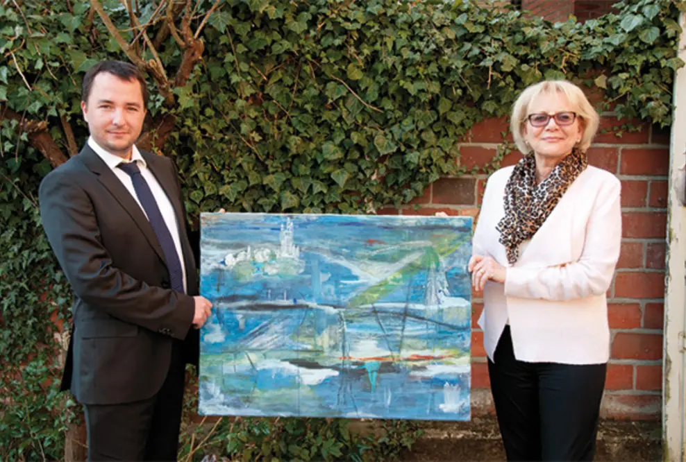 Vernissage im OTTO STÖBEN-Büro Itzehoe