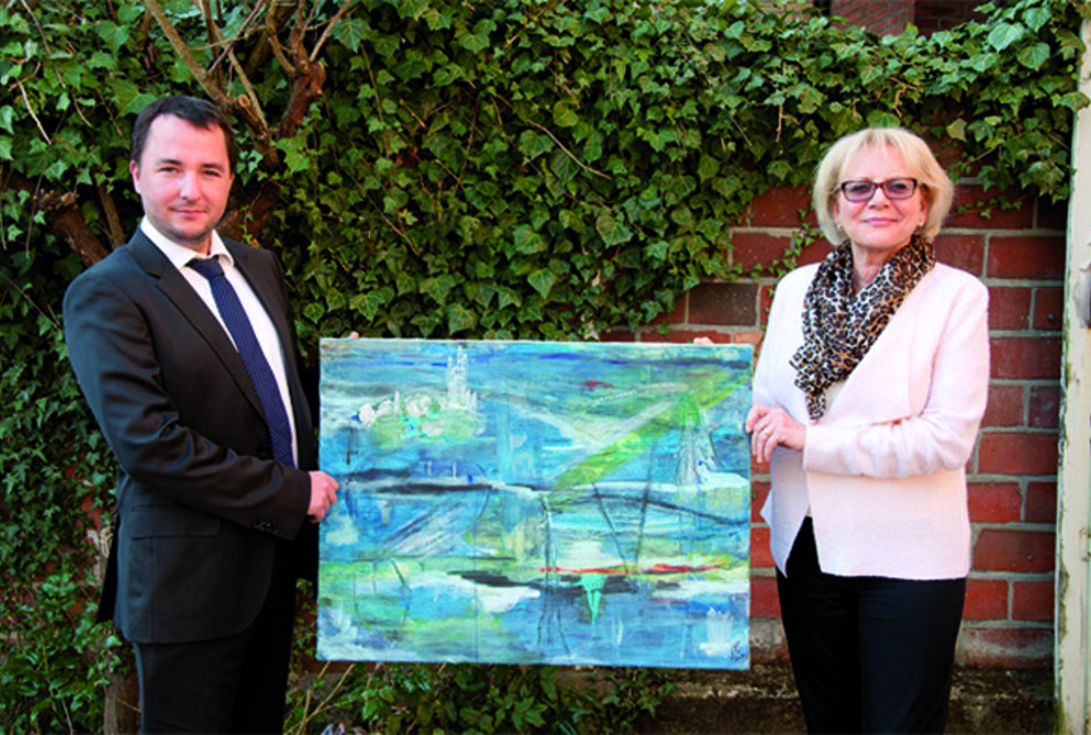 Vernissage im OTTO STÖBEN-Büro Itzehoe