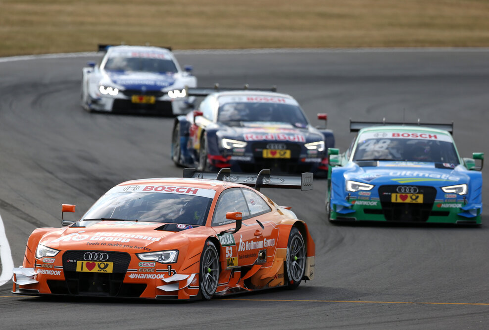 Audi feiert Vierfachsieg am Lausitzring