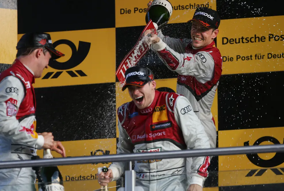 Audi feiert Vierfachsieg am Lausitzring